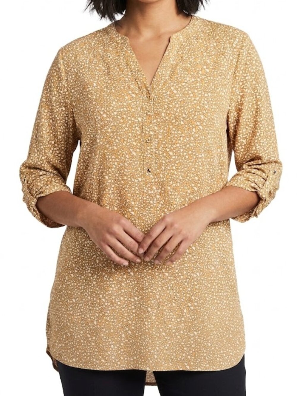 Grand & Green Beautiful Fall Blouse size L